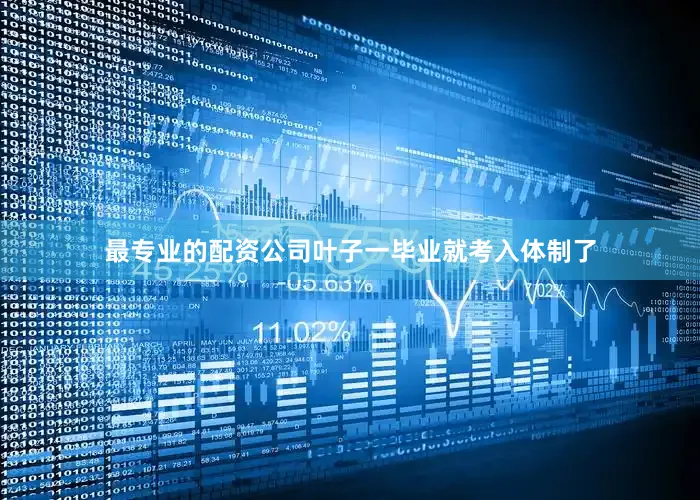 最专业的配资公司叶子一毕业就考入体制了
