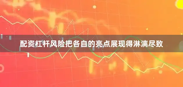配资杠杆风险把各自的亮点展现得淋漓尽致