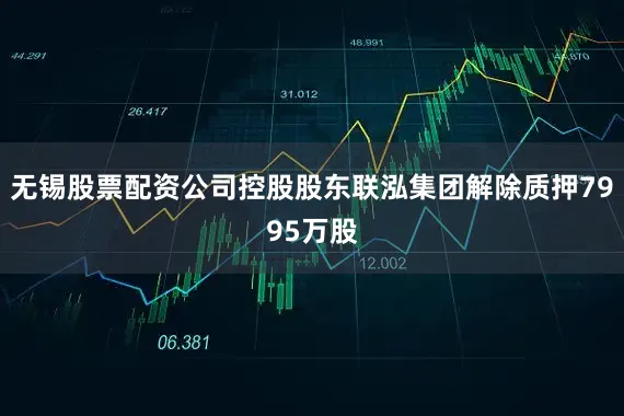 无锡股票配资公司控股股东联泓集团解除质押7995万股
