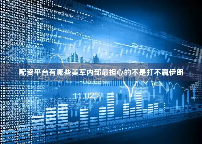 配资平台有哪些美军内部最担心的不是打不赢伊朗
